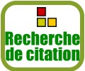 Recherche de citation